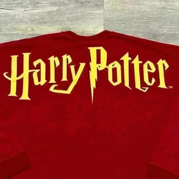 Wizarding World Harry Potter Jersey Red Pullover Longsleeve Unisex Sz XL (16/18) - Picture 8 of 16